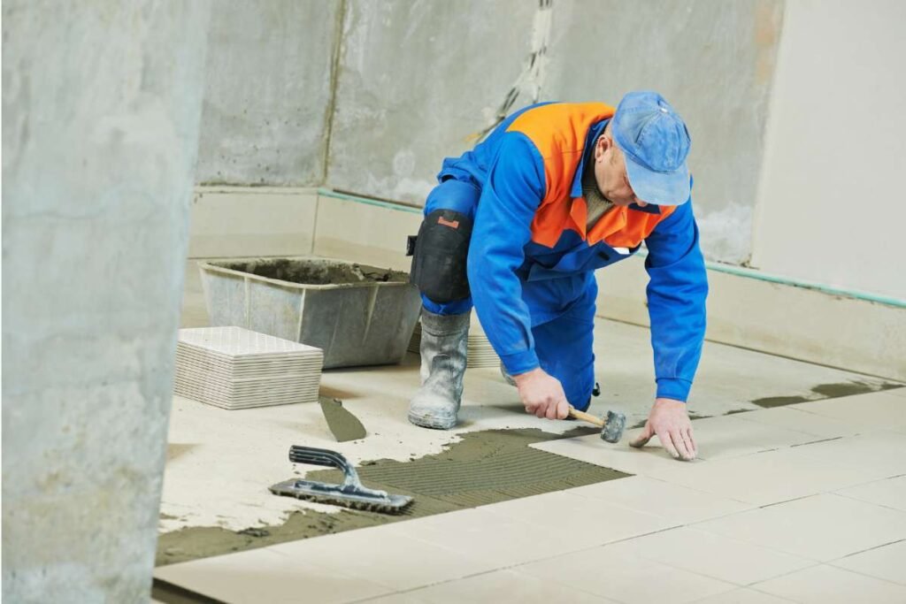 Floor and wall Tiling